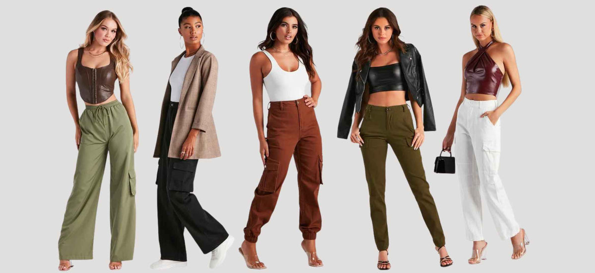 Cute Cargo Pants Outfits for Women