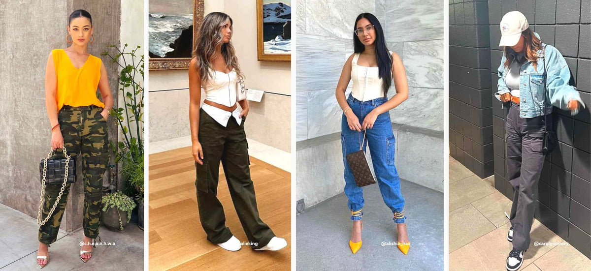 35+ Ways How To Wear Cargo Pants For Women 2020  How to style cargo pants,  How to style cargo pants women, Stylish outfits