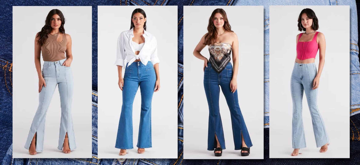 Ladies Summer Wide Leg Women Fashion Casual Chiffon Girls Trousers - China  Jean and Women Jeans price