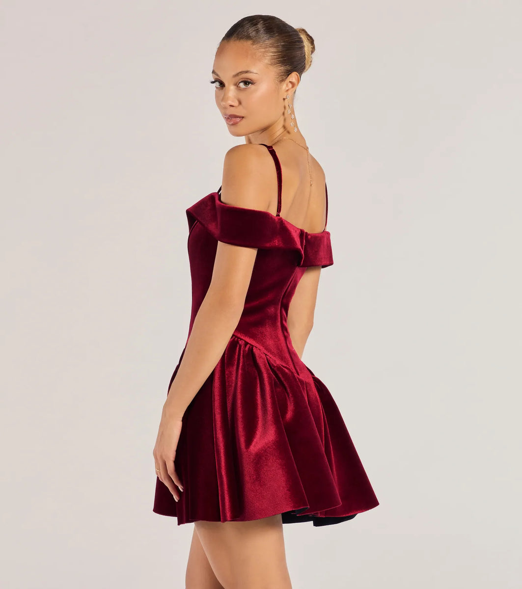 LPA Red Velvet orders Dress 45 in Merlot