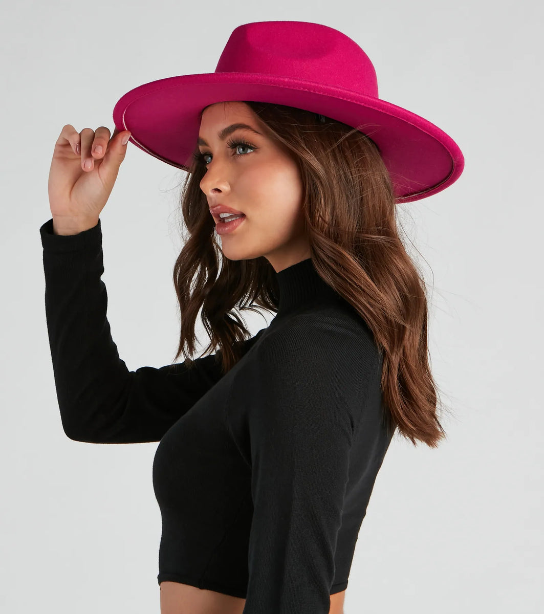 Girls fedora hat online