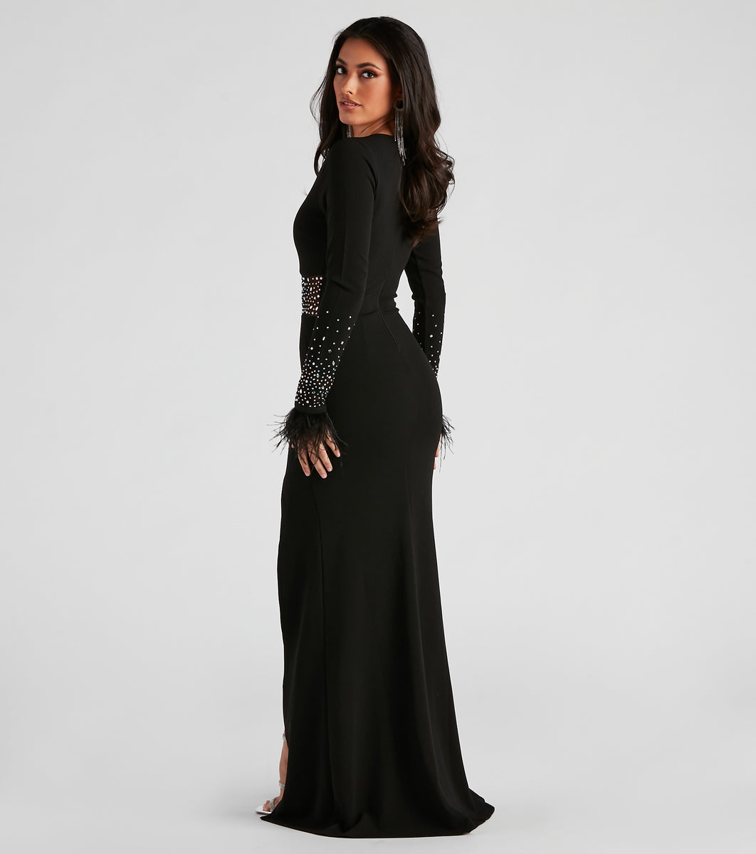 madelyn-formal-crepe-rhinestone-dress-windsor