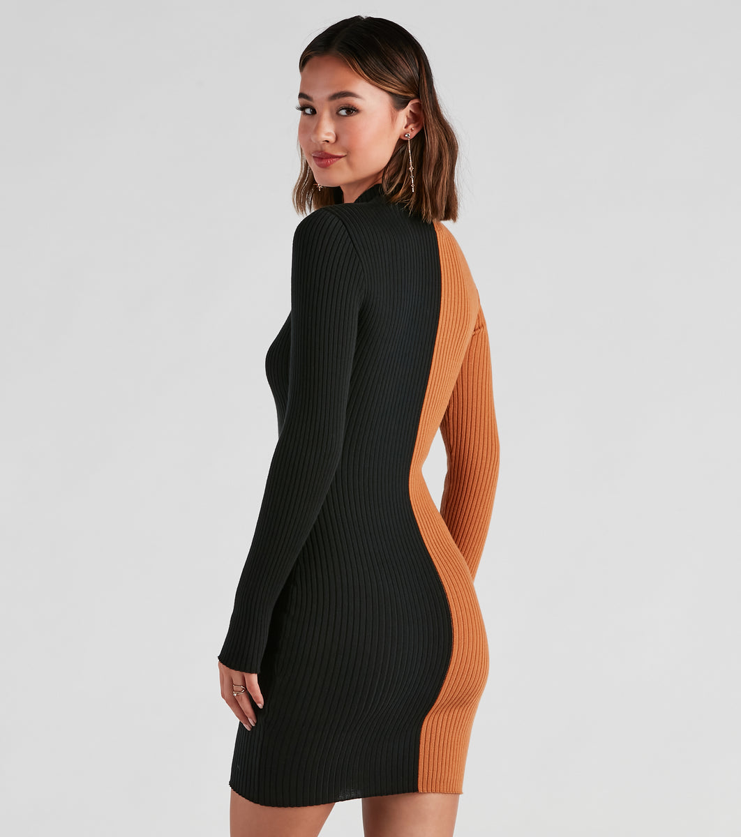 bcbg sweater dress