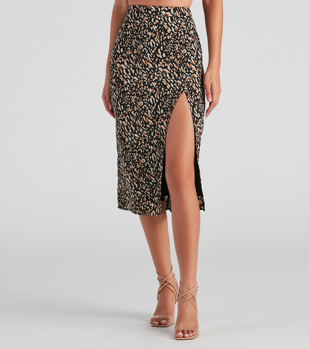 Cheetah clearance skirt windsor