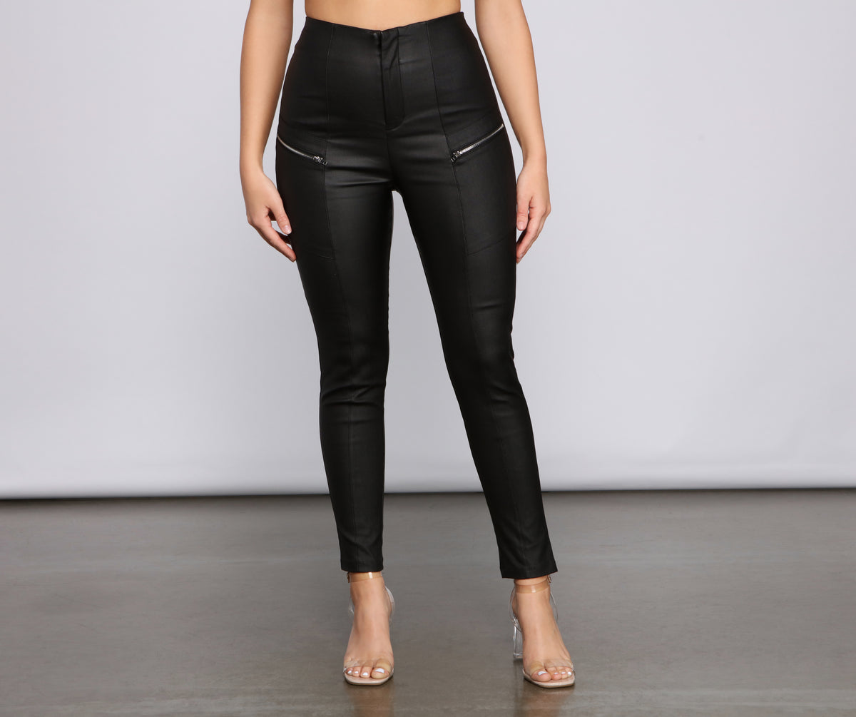 Leather Pants for Women, Elegant & Edgy