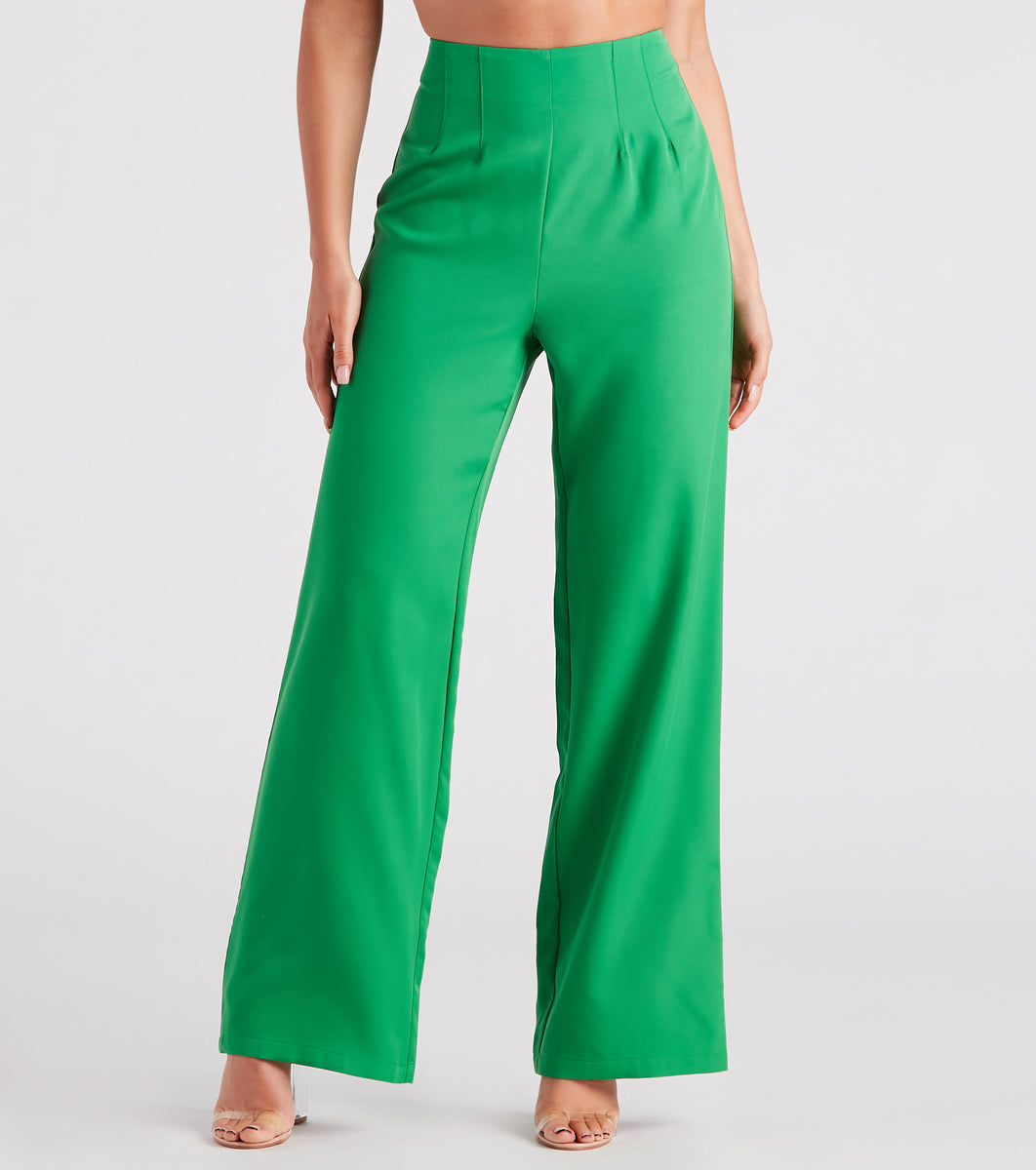 Mono Verde para Mujer Summer 2025 Spring Summer Womens Dress Pants Regular  Fit Solid Color Trousers Slim Fit Casual Trousers Modern Commuting Pants  1-Army Green Small : : Clothing, Shoes & Accessories