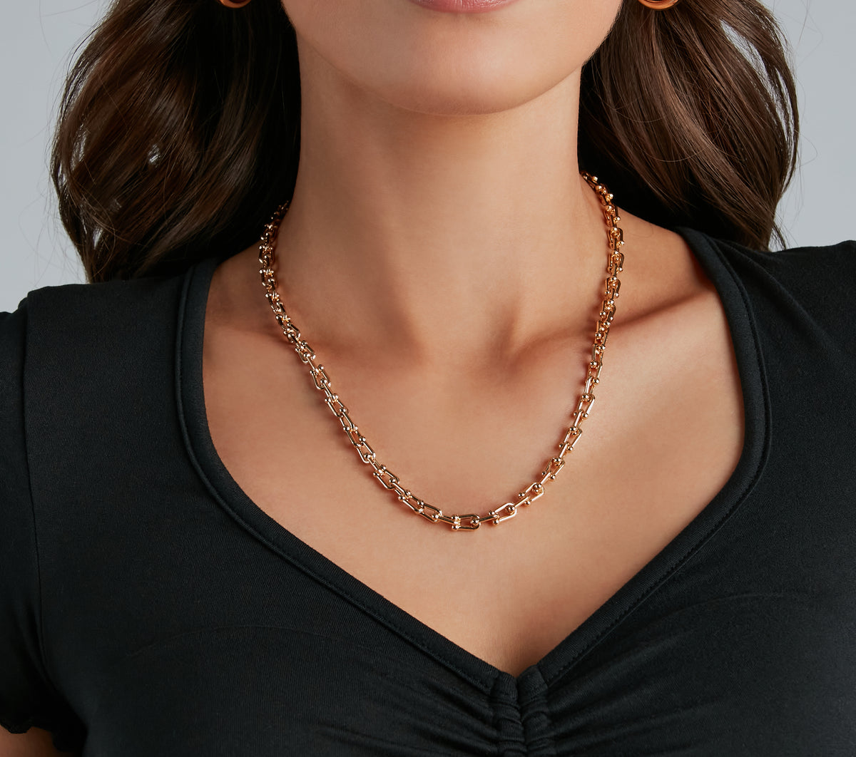 Charmed By You Layered Chain Necklace