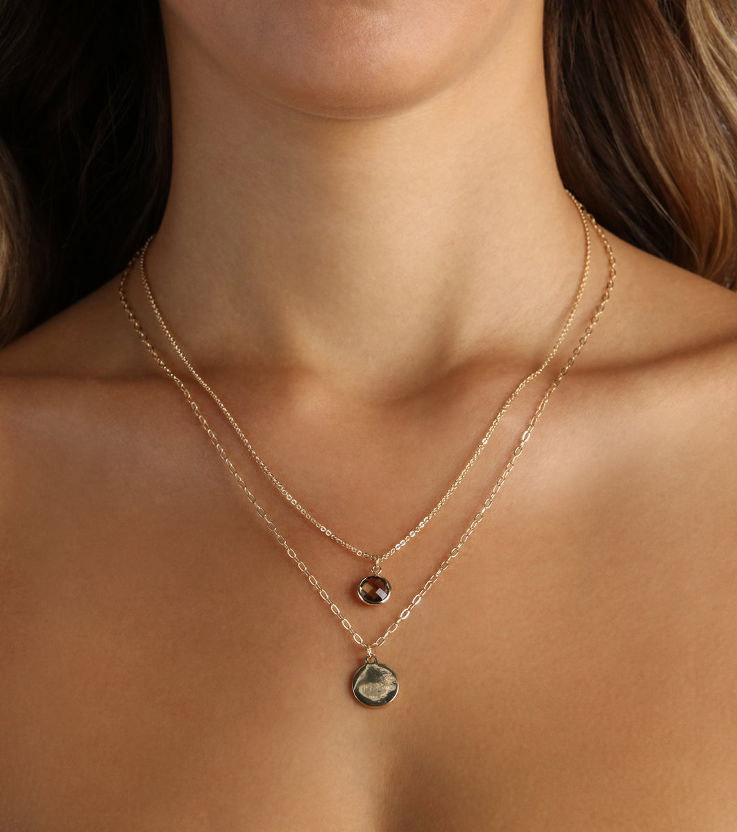 Charmed By You Layered Chain Necklace