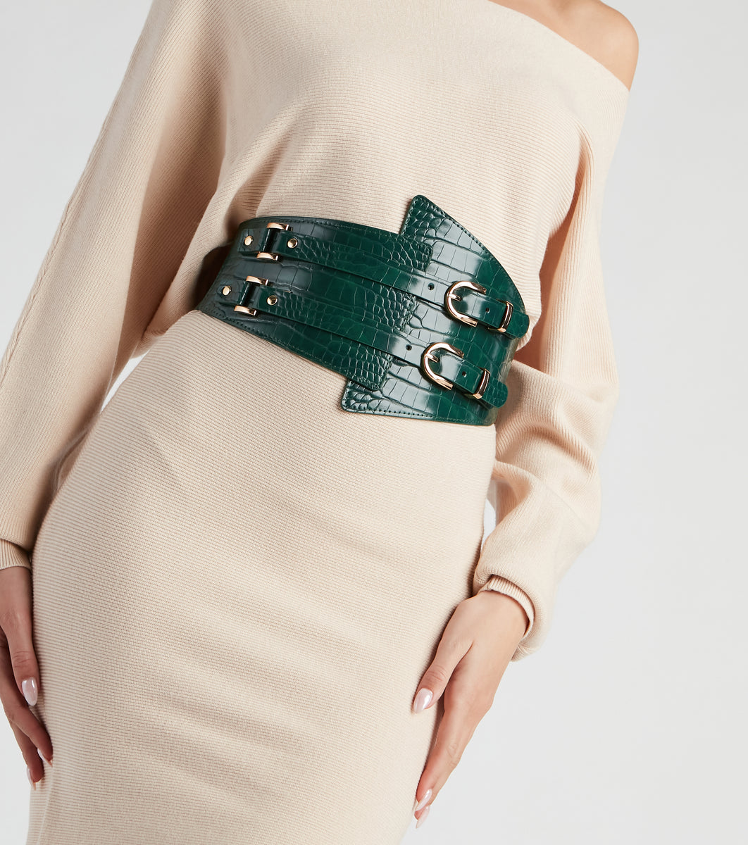 Wide Leather Belt,leather Waist Belt,plus Size Belt, Fashion Dress Leather  Belt,leather Corset Belt -  Israel