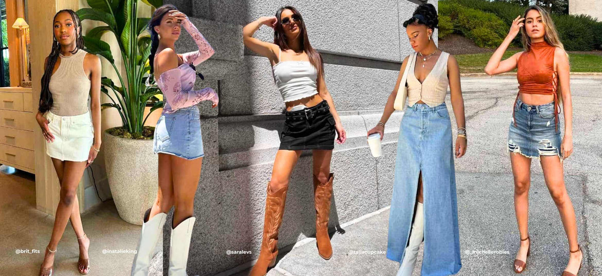 Denim Skirt Outfits: 7 Fresh Ways To Style | Windsor