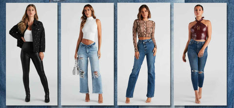 Fall 2022 Fashion Must Have: High Waisted Wide Leg Jeans - Posh in Progress