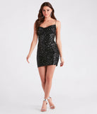 Raelyn Sequin Mini Party Dress