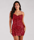 Raelyn Sequin Mini Party Dress