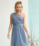 Rebecca Tulle A-Line Formal Dress