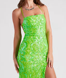 You'll be the best dressed in the Rowena Sequin Mermaid Dress as your fall formal dress with beautiful and unique details from Windsor.