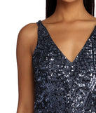 Ciara Formal Beaded And Sequin Dress