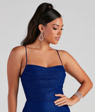 Whether it's the color or silhouette of the Addison Glitter Mesh Formal Dress, this bridesmaid dress is a gorgeous pick for a maid-of-honor or to create a bridal party look ready to celebrate!