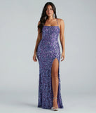 You'll be the best dressed in the Rowena Sequin Mermaid Dress as your fall formal dress with beautiful and unique details from Windsor.