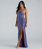 You'll be the best dressed in the Rowena Sequin Mermaid Dress as your fall formal dress with beautiful and unique details from Windsor.