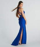 You'll feel stylish and confident in the Jianne Formal Lace-Up Back Long Dress as your Winter Formal Dress to stand out at your dance or event.