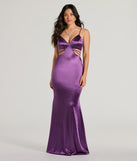 You'll feel stylish and confident in the Pricilla V-Neck Strappy Mermaid Satin Formal Dress as your Winter Formal Dress to stand out at your dance or event.