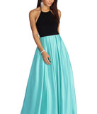 Caitlyn Formal Halter Ball Gown