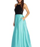 Caitlyn Formal Halter Ball Gown