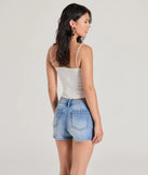 Sunshine Bliss Sleeveless Eyelet Corset Top