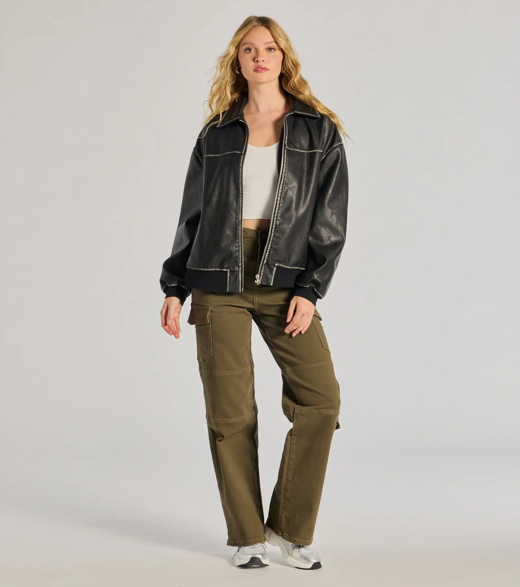 The Next Level High-Rise Cargo Pants