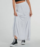 Flawless Duo Tiered Maxi Skirt