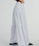 Flawless Duo Tiered Maxi Skirt