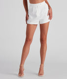 Chic And Elevated Trouser Shorts