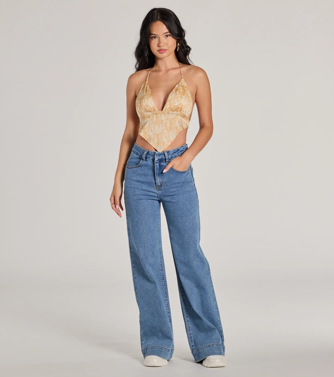 Easy Coolness High-Rise Trouser Denim Jeans