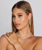 Homecoming jewelry and accessories like the All In The Shine Necklace Set provide the finishing touch to help you dazzle at HOCO 2024!