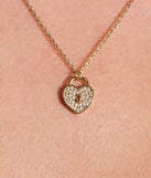 Stylish Secret Heart Locket Charm Necklace