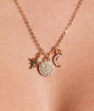 Chic Vibes Celestial Charm Necklace