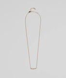 Keep It Dainty Cubic Zirconia Necklace