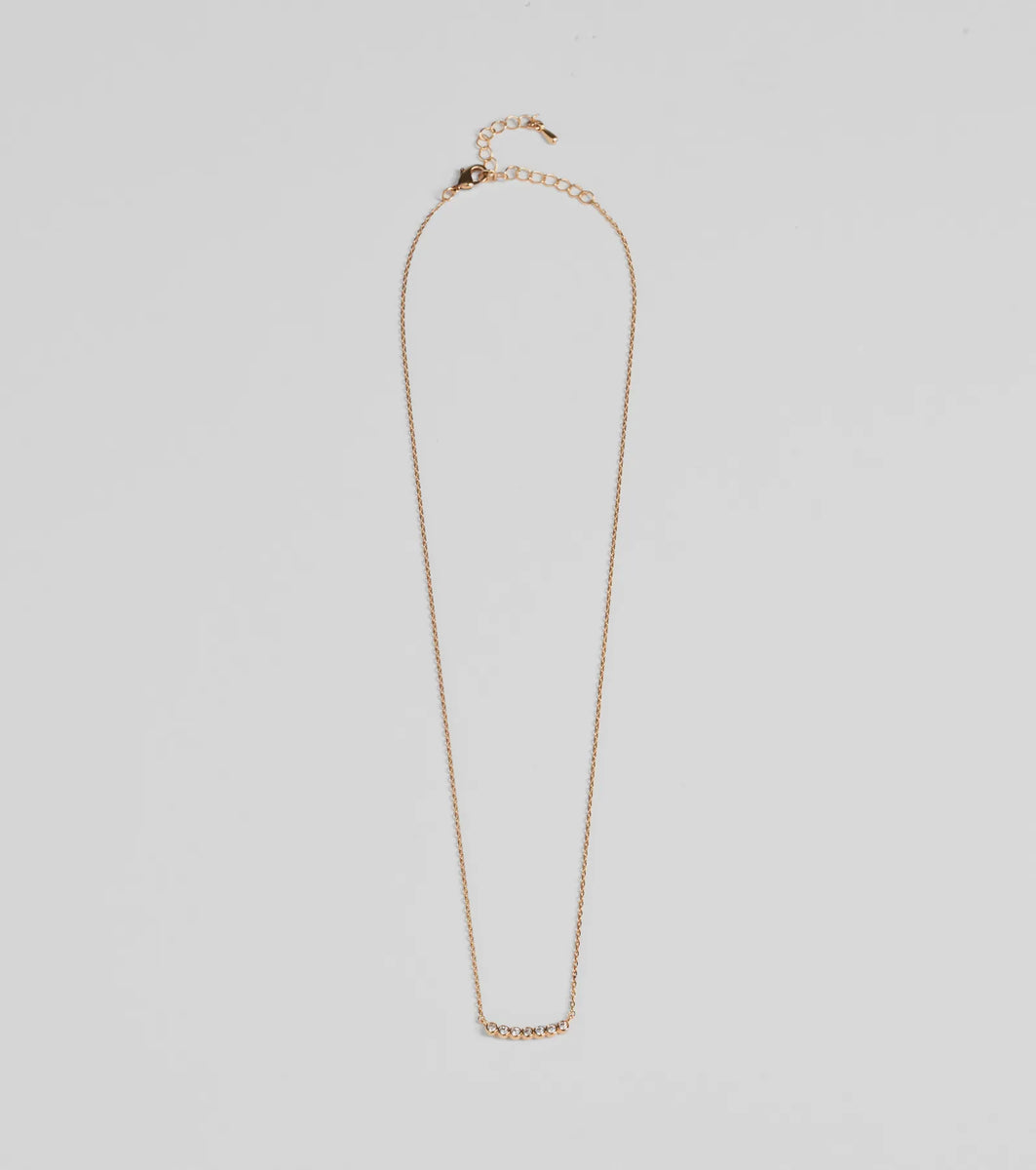 Keep It Dainty Cubic Zirconia Necklace