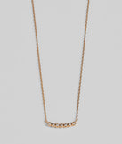 Keep It Dainty Cubic Zirconia Necklace