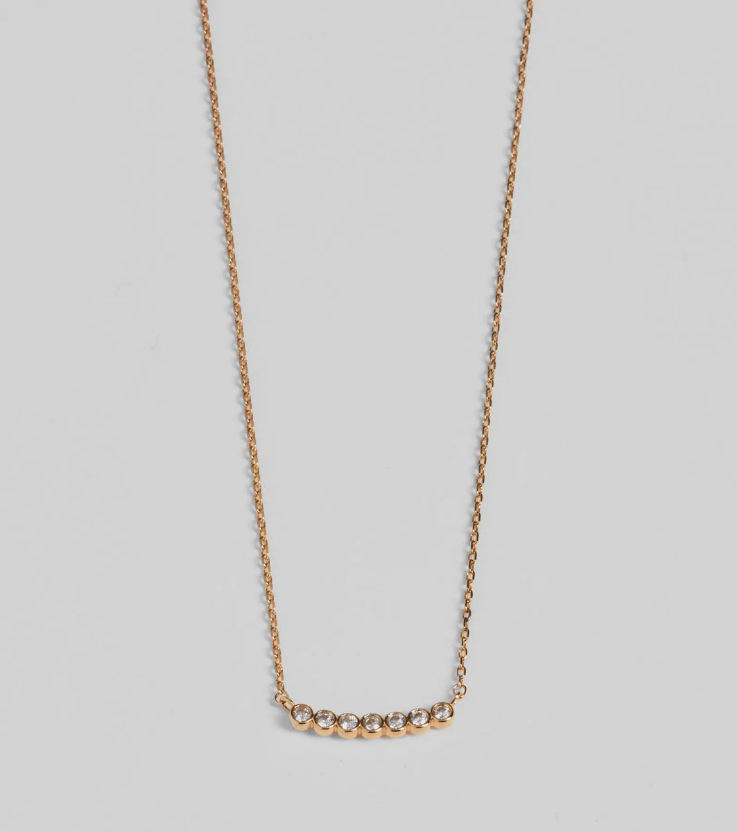 Keep It Dainty Cubic Zirconia Necklace