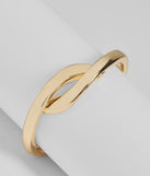 Sleek Structure Cuff Bracelet