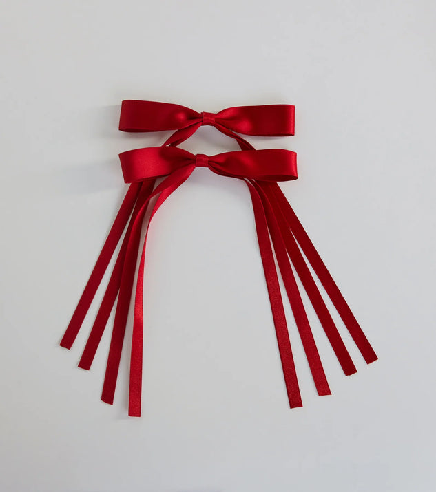 Sweet Piece Two-Pack Hair Bow Set