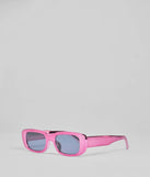 Fab Trendsetter Rectangle Sunglasses