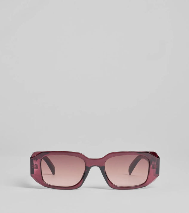 New Level Rectangle Sunglasses