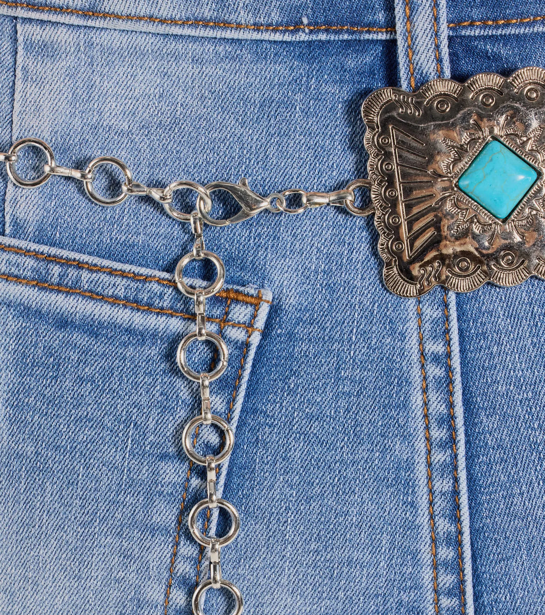 Rodeo Aesthetic Western Concho Belt