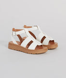 Next Level Gladiator Flat Platform Sandals