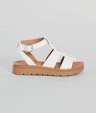 Next Level Gladiator Flat Platform Sandals