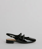 The Everyday Sling Back Patent Leather Flats