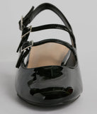 The Everyday Sling Back Patent Leather Flats