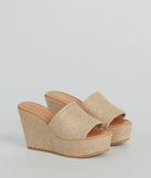 Sunshine Chic Espadrille Wedges